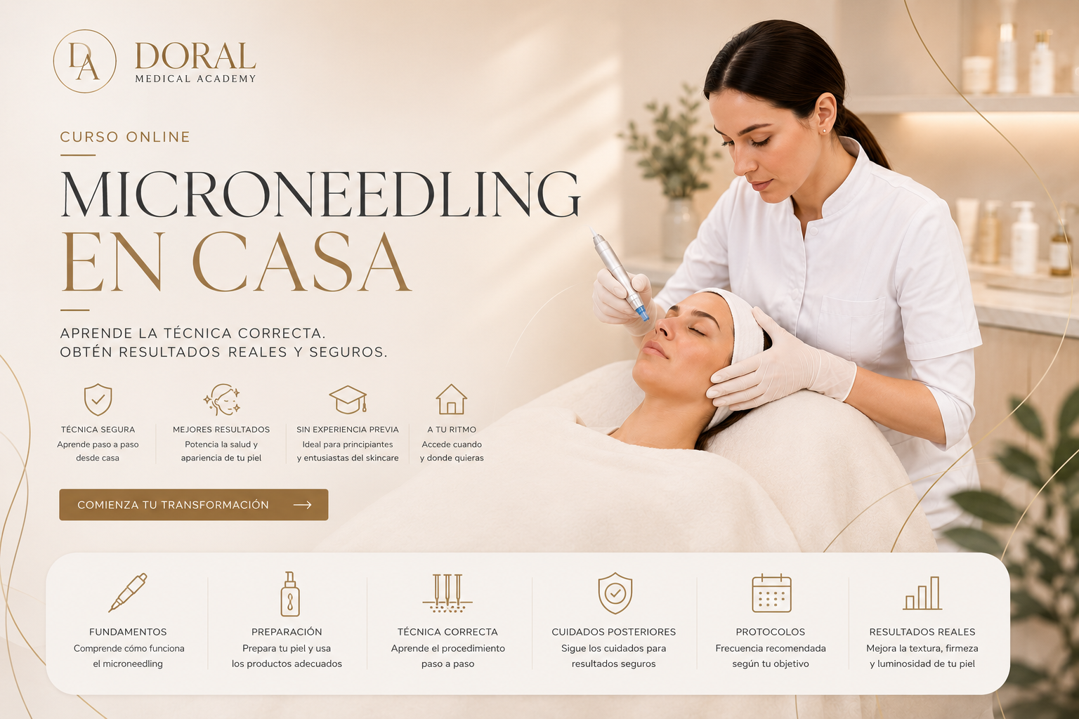 Microneedling en Casa